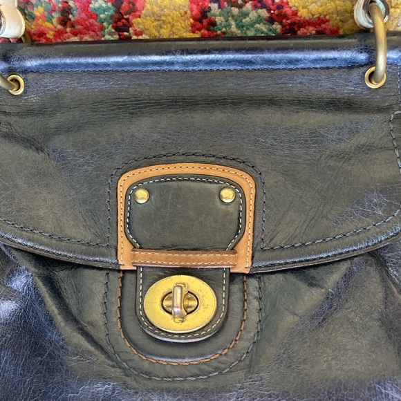 Vintage Coach 70th Anniversary Nautical Leather Crossbody Bag - Picture 3 of 16